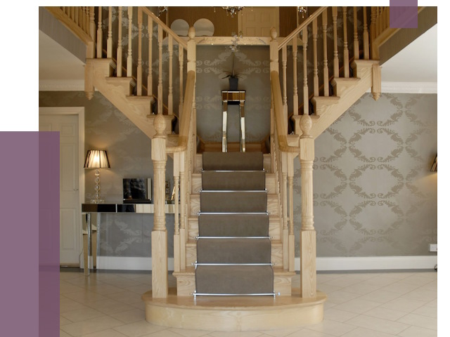 Монтаж деревянных лестниц в Мурманске от 7660 руб. 