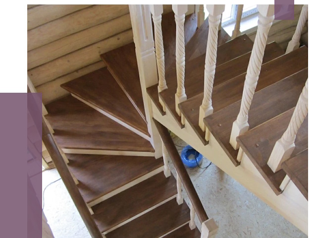 Реставрация деревянных лестниц в Мурманске от 4318 руб.