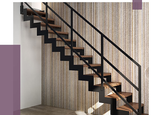 Изготовление металлических лестниц в Мурманске от 48840 руб. | ПРОЛЁТ-Мрм