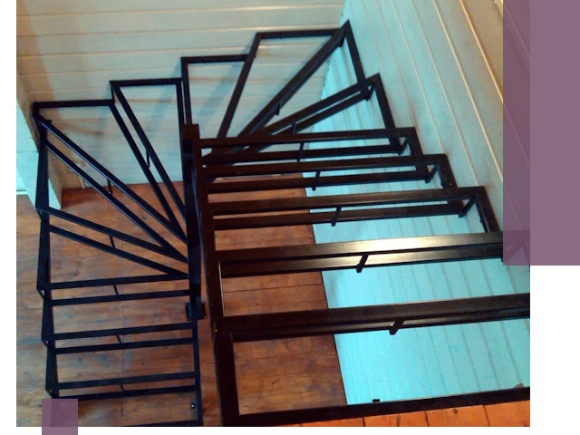 Изготовление металлических лестниц любой сложности в Мурманске