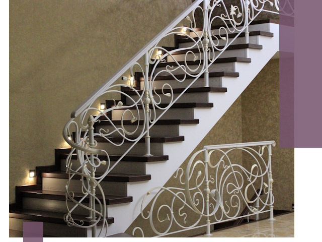 Кованые лестницы под ключ в Мурманске — изготовление и монтаж