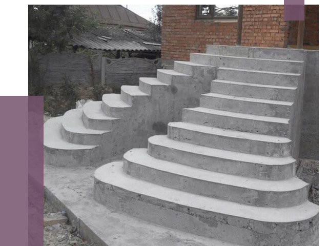 Монтаж бетонных лестниц в Мурманске от 4318 руб. 