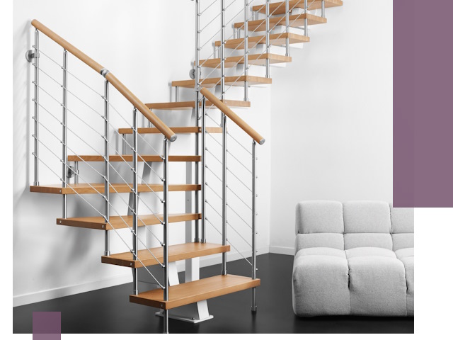 Модульные лестницы под ключ в Мурманске — монтаж и изготовление