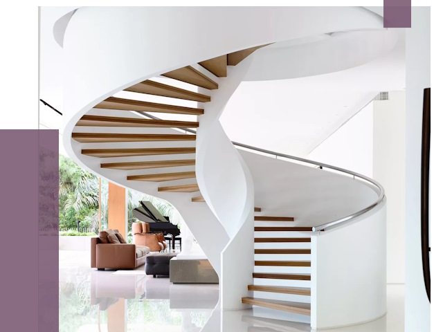 Винтовые лестницы в Мурманске под ключ от 48840 руб. | ПРОЛЁТ-Мрм