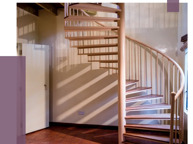 Изготовление винтовых лестниц на заказ в Мурманске от 76601 руб. | ПРОЛЁТ-Мрм