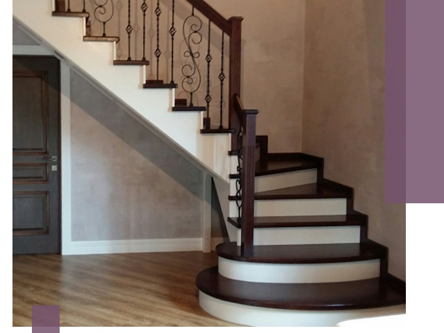 Изготовление Г-образных лестниц под ключ в Мурманске