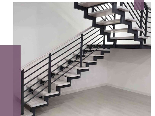 Лестницы на металлокаркасе под ключ в Мурманске от 12853 руб. | ПРОЛЁТ-Мрм