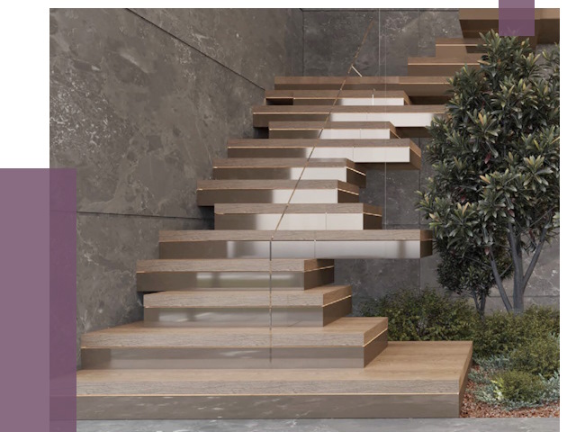 Современные лестницы в Мурманске от 13881 руб. | ПРОЛЁТ-Мрм