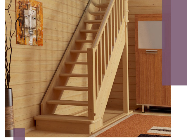 Лестницы эконом класса под ключ в Мурманске — недорого и быстро