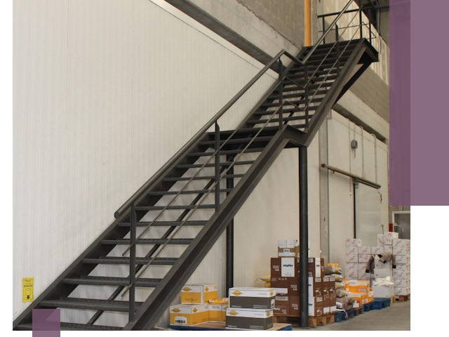 Лестницы для производства в Мурманске — изготовление и монтаж
