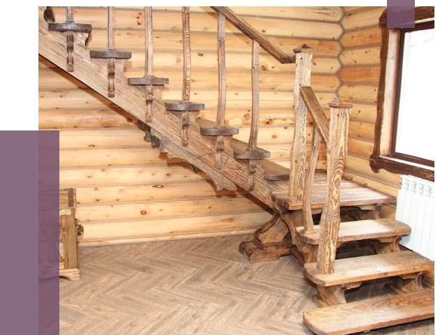 Лестницы в баню в Мурманске от 19227 руб. — изготовление | ПРОЛЁТ-Мрм