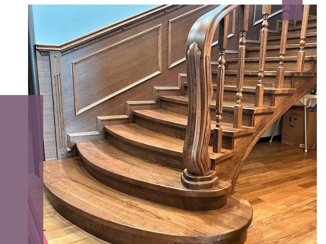 Дубовые лестницы под ключ в Мурманске от 177365 руб. — ПРОЛЁТ-Мрм