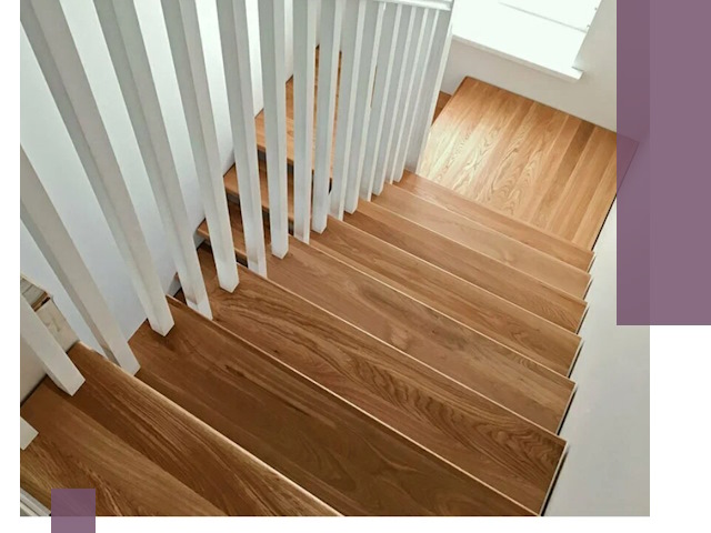 Лестницы из бука в Мурманске: изготовление, монтаж и демонтаж