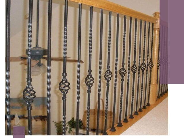 Изготовление и монтаж кованных перил в Мурманске под ключ