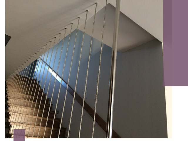 Тросовые перила под ключ в Мурманске — производство и монтаж