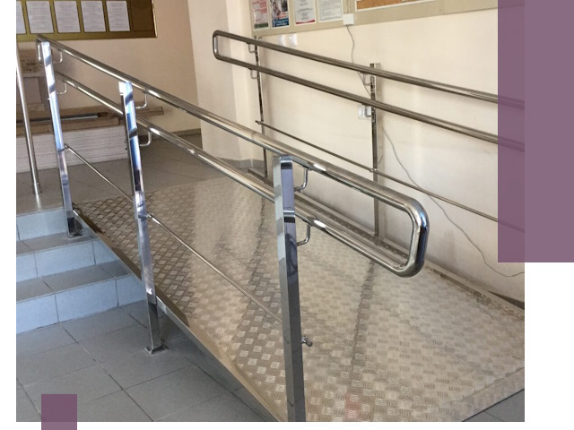 Перила для инвалидов в Мурманске — надежные поручни и ограждения