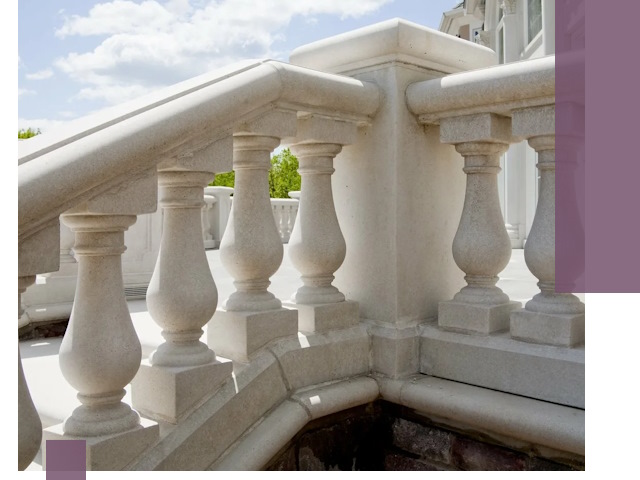 Балюстрады из металла и камня под ключ в Мурманске