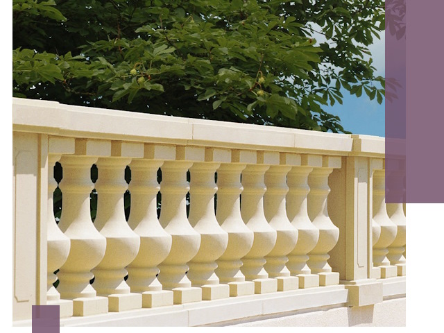 Установка балюстрады в Мурманске: изготовление и монтаж под ключ