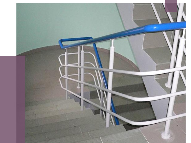 Перила в подъезде в Мурманске — установка и замена от 7454 руб. | ПРОЛЁТ-Мрм