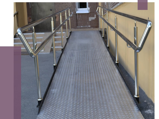 Пандусы в Мурманске от 12338 руб. — установка для инвалидов | ПРОЛЁТ-Мрм