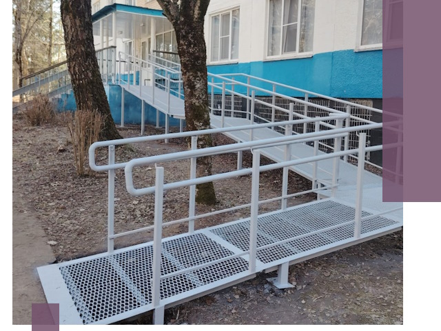 Пандусы под ключ в Мурманске: изготовление, монтаж и демонтаж