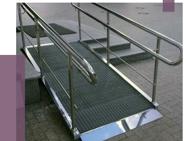 Монтаж пандусов для инвалидов в Мурманске от 8657 руб. под ключ | ПРОЛЁТ-Мрм