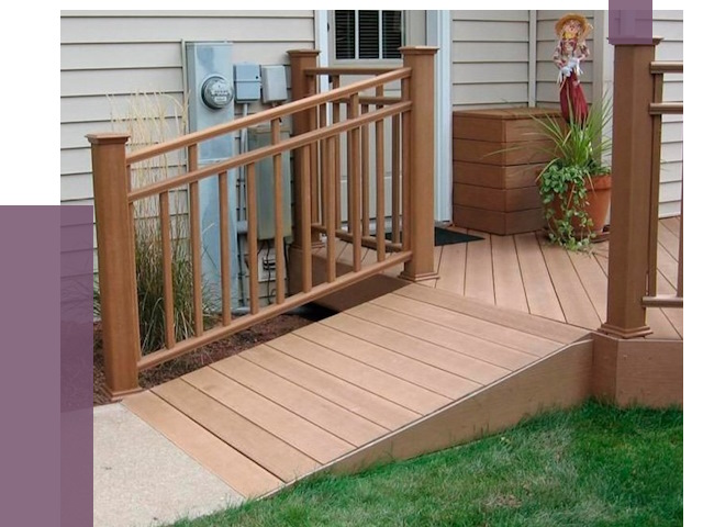 Пандус на крыльцо в Мурманске под ключ от 7814 руб. 