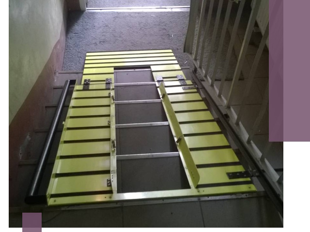 Профессиональный монтаж пандуса в подъезд в Мурманске