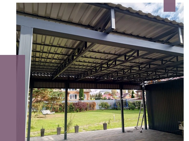 Монтаж навесов в Мурманске от 7403 руб. — установка навеса | ПРОЛЁТ-Мрм