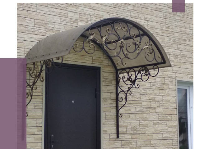 Ремонт козырьков в Мурманске от 7454 руб. | ПРОЛЁТ-Мрм