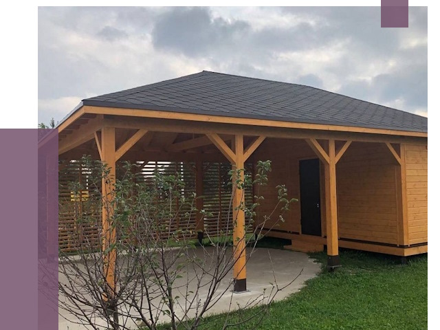 Навесы под ключ в Мурманске от 48582 руб.  | ПРОЛЁТ-Мрм