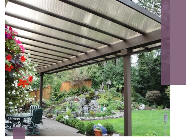 Навесы из поликарбоната под ключ в Мурманске быстро и надёжно