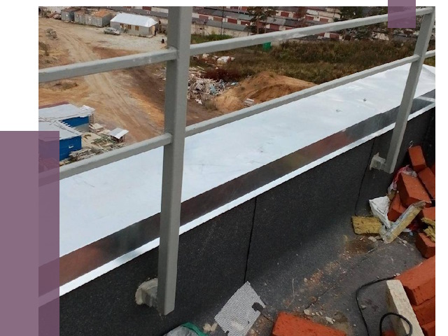 Монтаж парапетов в Мурманске от 4318 руб.  | ПРОЛЁТ-Мрм