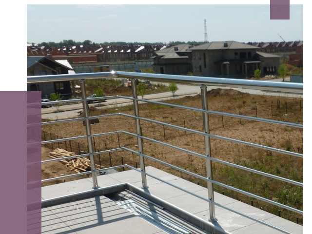 Парапеты из нержавеющей стали в Мурманске от 8020 руб. за м² | ПРОЛЁТ-Мрм