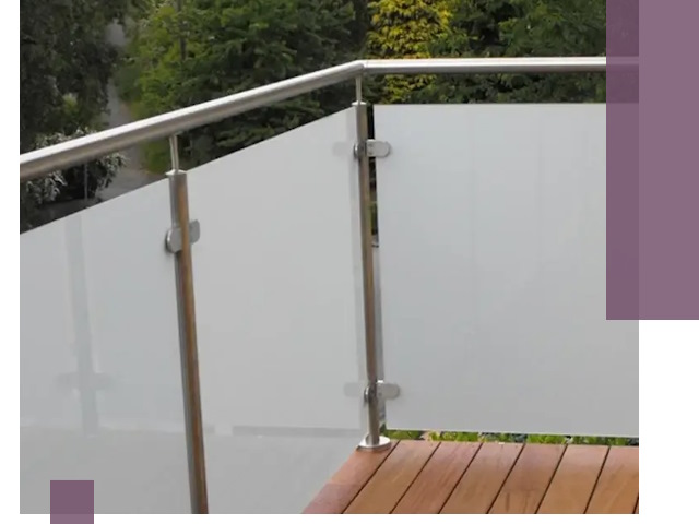 Алюминиевые парапеты для балконов и террас в Мурманске