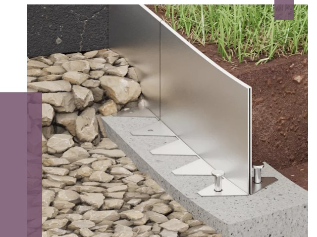 Изготовление металлических бордюров в Мурманске от 7712 руб. | ПРОЛЁТ-Мрм