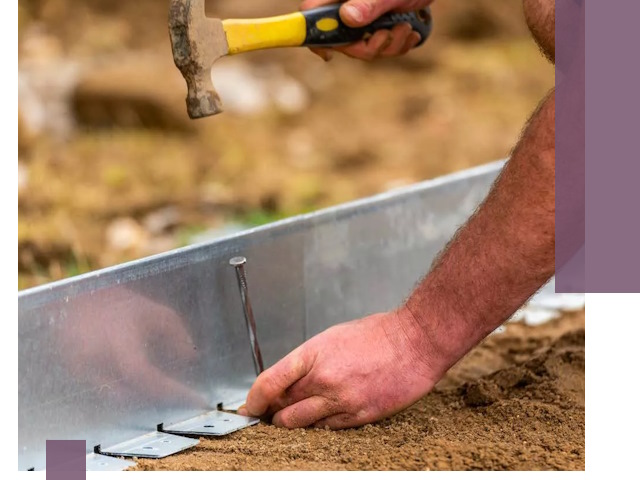 Монтаж металлических бордюров в Мурманске быстро и качественно