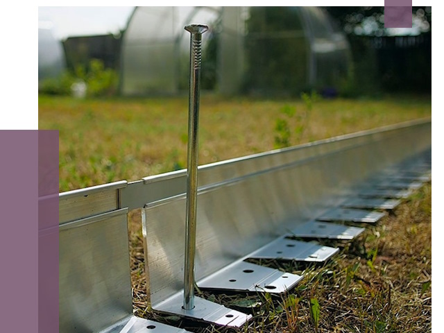 Металлические бордюры для газона в Мурманске от 4318 руб. | ПРОЛЁТ-Мрм