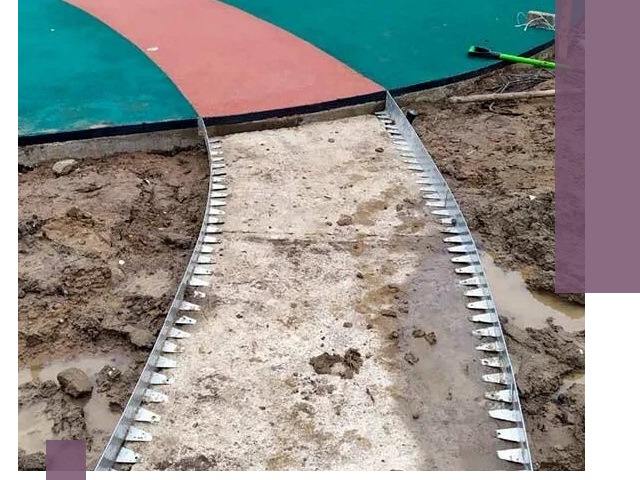 Металлические бордюры для дорожек в Мурманске — монтаж и изготовление