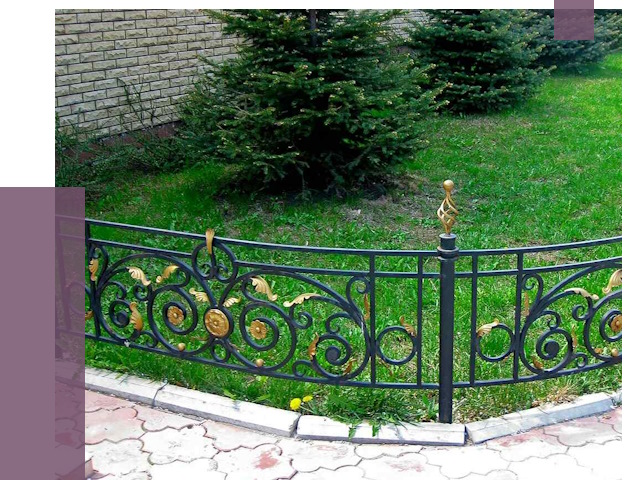 Кованые газонные ограждения в Мурманске от 7660 руб. — ПРОЛЁТ-Мрм